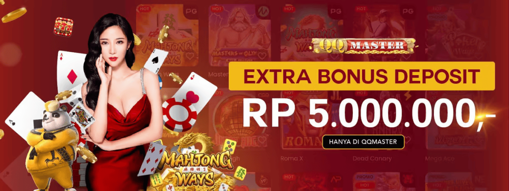 Buruan Extra Bonus Deposit QQmaster Seru